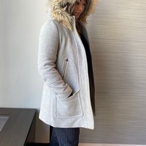 J.Crew Chateau parka in Italian stadium-cloth wool